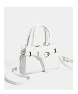 Mini Buckle Square Lock Tote Shoulder Bag
