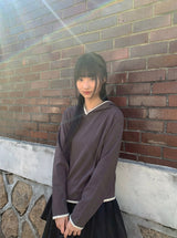 26SS★ [BAONHAUS]クレアフラワーレイヤードパーカー