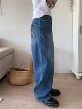 PATCH POCKET JEANS (2C)