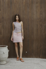 SHEER MIDI SKIRT