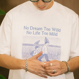 DAKYAM 2025S/S Mild Life Wild Dream Printing T-shirt