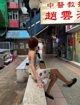 ソーホー フラワー ミニ ドレス