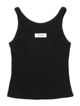 バックディテールシグネチャーノースリーブ (White, Black)