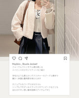 【MADE】No collarBuckle jacket