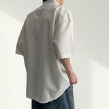 Shug Stripe Boxy Fit Short Sleeve Shirt