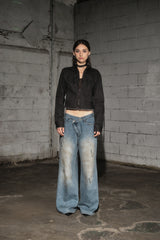 strap jacket (dark grey)