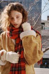 Wool gloves (Grey)