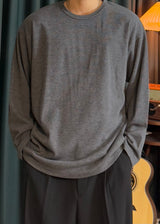 Round Overfit Knit Tee 7COLOR