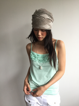 Node punched hair scarf (2color)