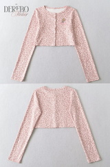 モブ レオパード スリーピース トレーディング セットアップ (CARDIGAN)