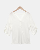 Turning Roll-Up 7-Sleeve T-Shirt