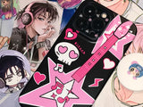 [MADE] KITSCH ROCKSTAR BLACK PHONECASE