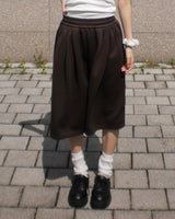 Eucal Pintuck Sweat Bermuda Pants