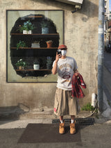 スタジオ 1974 ボクシー半袖Tシャツ 3C