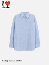 Sora Stripe Cool Loose Fit Shirt