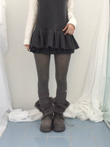 a flared winter dress