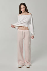 Bright Beginning track pants, Pink