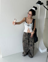 corset lace bustier blouse