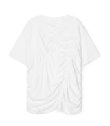 [LAN ARCHIVE] Front Shirring Short Sleeve T-Shirt