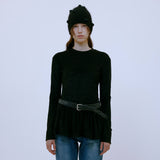 Flare Edge Top (BLACK)