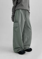 【MADE】ルレナイロンリボンバンディングパンツ