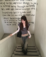 OOTJ vintage fade banding pants