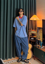 ヨットダンガラショートスリーブTシャツ 4カラー