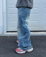 DV Teen over denim pants