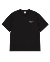 26SS フロッキングベーシックロゴ半袖Tシャツ