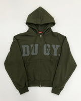 YWD DUGY フーディージップアップ