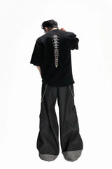 Metal Spine Padded T-Shirt