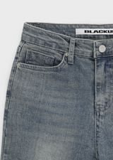 [B-DENIM] LOW SLIM BOOTS-CUT 037