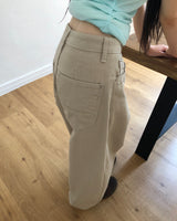 オキッド ヘリンボーン ワイドパンツ