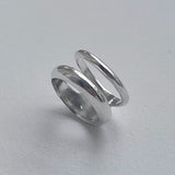 Bold double qubic ring (Tourmaline)