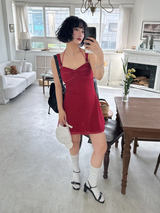 LAZY DOT MINI DRESS