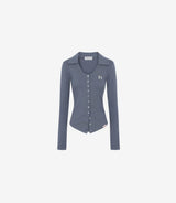 NEWALRIN Classic Button Shirt Top