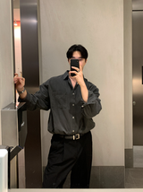 Wonderant Overfit Maximum One Pocket Pigment Shirt