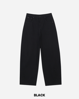 Goth Black Denim Pants