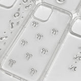 [MADE] Silver ribbon Resin Case