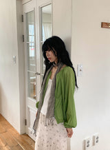 キリナ ルーズフィット バルーンスリーブ サマーブラウス