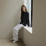 Striped Knit_Navy