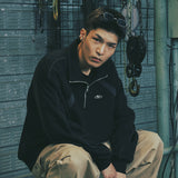 SPORTY HALF ZIP UP