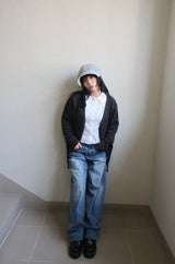 stud wide denim pt