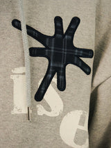 DO RIZE Patch Crop Hoody Zip-up