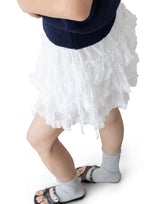 Mio Strap Shirring Frill Cancan Skirt (Pants)