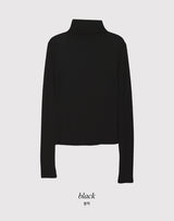 KNデイリーレディースタートルネックTシャツ（4色）