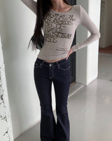 Angel boots cut pants