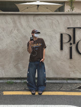 Road PeK Short-Sleeved T-Shirt 4C