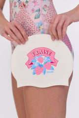 [Bohemian Patchwork_pink] One Piece Swimsuit