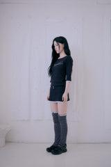 Chuu leg warmer (Black)